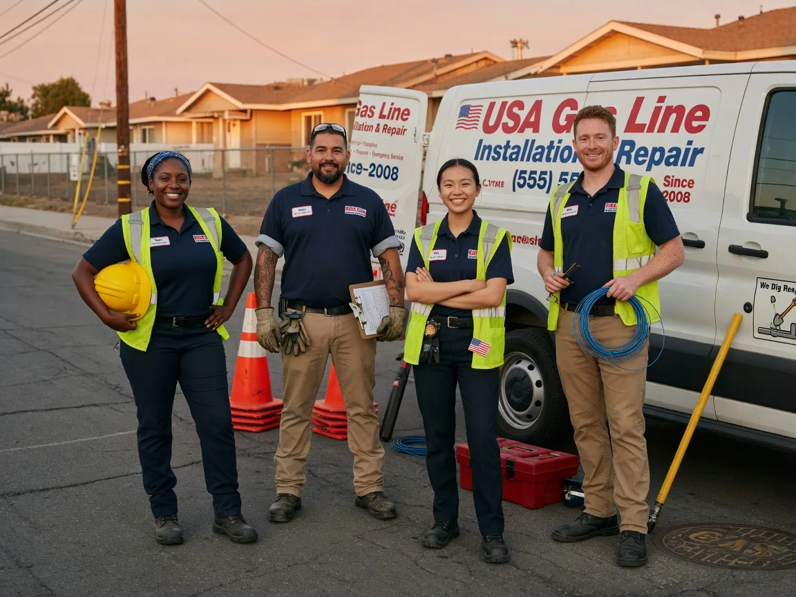 Gas Line Installation company in Choctaw, OK